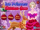 Ледяная принцесса готовится к рождеству