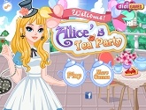 Чайная вечеринка Алисы