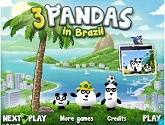 3 Панды в Бразилии