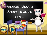 Беременная Анжела Школьный Учитель
