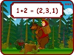 Математика с Машей и Медведем 