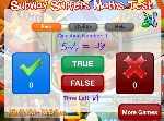 Subway Surfers: тест по математике